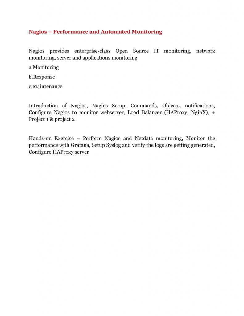 nagios tool