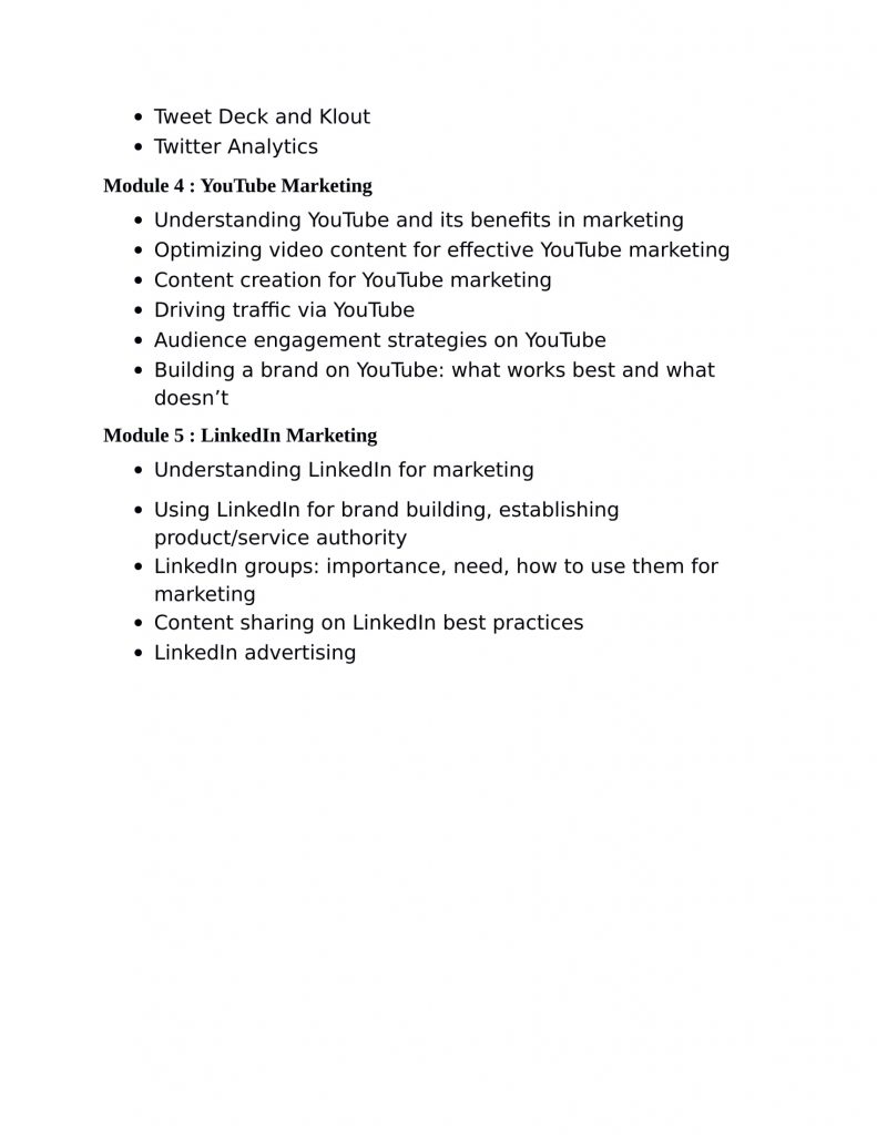 social media marketing